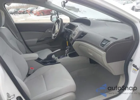 2012 Honda Civic Lx z USA, uszkodzony, nr VIN 19XFB2F58CE347087